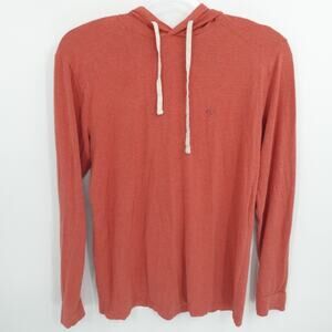 Duck Camp Shirt‎ Mens Small Coral Original Bamboo Hoodie Lightweight Outdoors